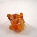 Ring, Amber Gemstone Adjust..