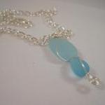 Necklace, Wire Wrapped Pend..